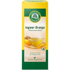 Arbata su imbieru ir apelsinais, ekologiška (20pak.x2g)